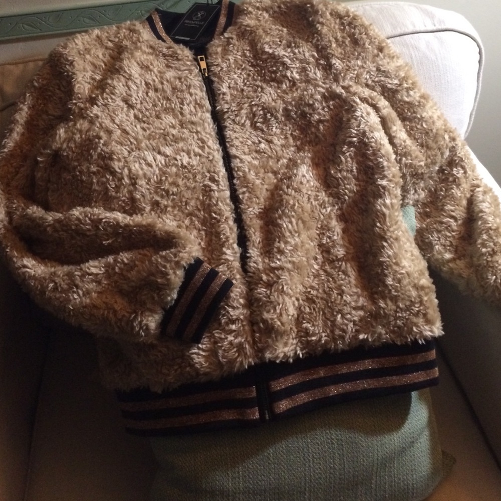Rino & Pelle Faux Fur jacket XS (eur 38)